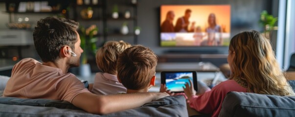 Modern Family Entertainment: High-Definition Streaming on Multiple Devices with 5G Technology