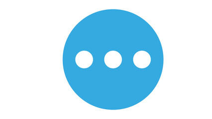 Fototapeta premium Generic three dots icon