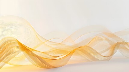 abstract modern yellow lines background vector illustration.