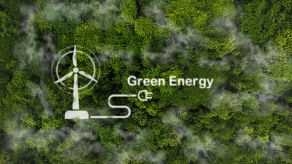 Reducing CO2 emissions, green businesses using renewable energy can limit climate change and global...