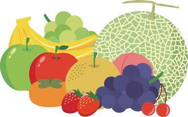 いろいろなフルーツ