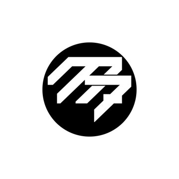 M 7 Logo Design, Vector Design 