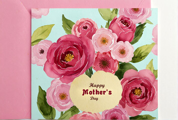For the woman who inspires us every day Happy Mother's Day, Card for Mothers day