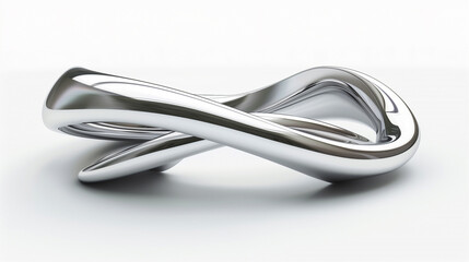 Naklejka premium abstract background wallpaper with silver metal on white 