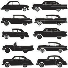 car silhouettes