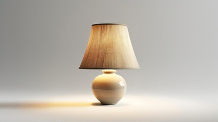 Generate a photorealistic image of a table lamp