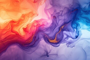 Fototapeta premium abstract marbled ink liquid watercolor painting texture background wallpaper design images