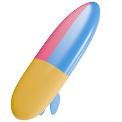 Colorful Surfboard Design