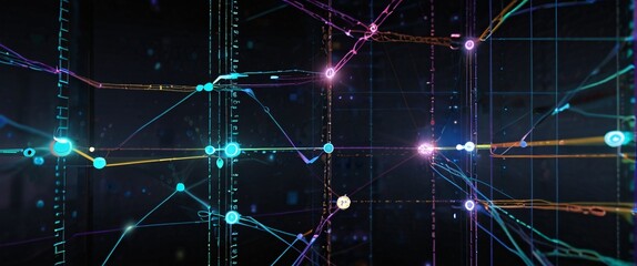 Abstract Digital Connections with Data and Blockchain Technology