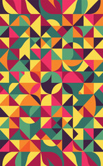 2d vector illustrator colorful vintage Seamless hi res Portuguese tiles Artwork
