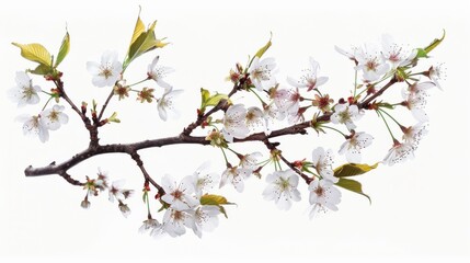 cherry branch Blossoming
