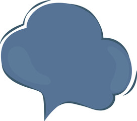 bubble speech massaege balloon empty chat