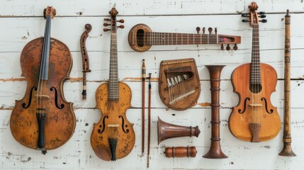 Set of musical instrument