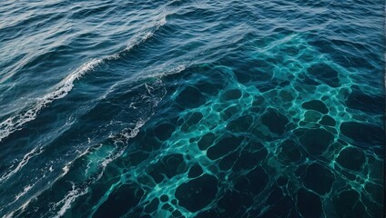 Beautiful ocean view splash of water texture

