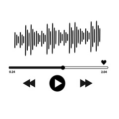 Music Player Icon Overlay Spotify Music Label