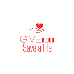 give blood save a life text