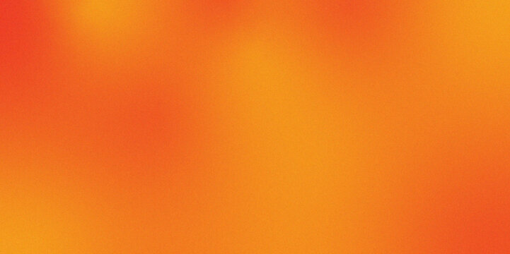 Vintage orange and light-yellow color abstract grainy soft noise effect pattern gradient background. Vintage, orange Gradient Textured Paper and Canvas Pattern for Artful Wallpaper, Fabric Design.