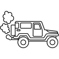 Car Pollution Icon