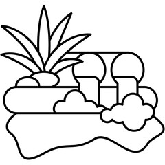 Water Pollution Icon