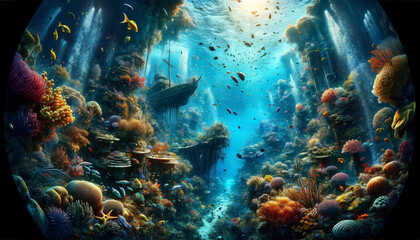 Sunken Treasure: An Underwater Oasis
