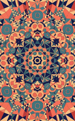 2d vector illustrator colorful vintage Seamless hi res Portuguese tiles Artwork
