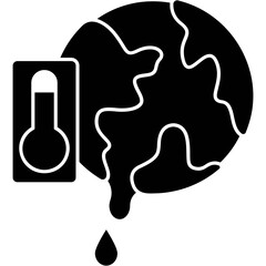 Global Warming Icon