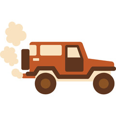 Car Pollution Illustration