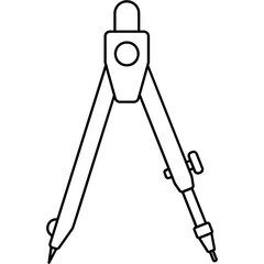 Compass Pencil Icon