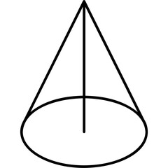 Cone Shape  Icon