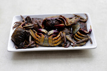 Preserved crabs for ingredient thai food