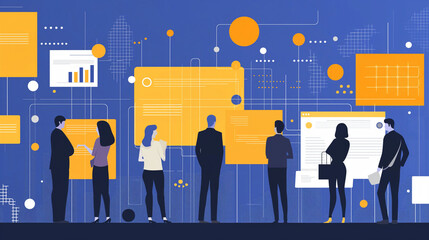 large language models Concept illustration Ai