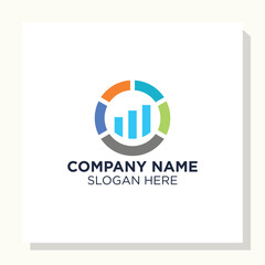 take profit logo concept, business logo design vector