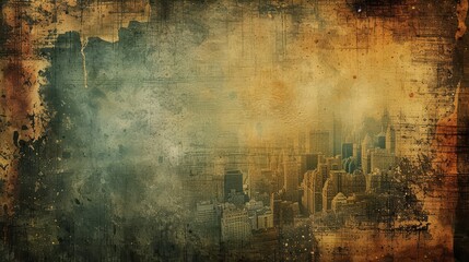 a grunge-inspired texture background with distressed elements and gritty details for an urban vibe