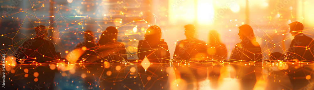 Aufkleber interactive and engaging knowledge sharing discussion in high resolution image, emphasizing exchange