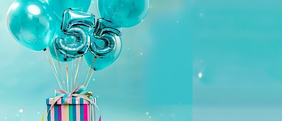 Playful 55th birthday