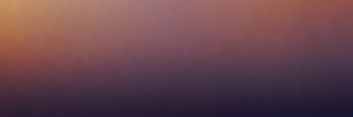 A simple noisy, grainy, violet and amber gradient background, header background, banner design, generative AI