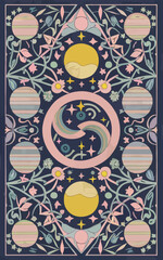 2d vector illustrator colorful vintage Seamless hi res Portuguese tiles Artwork
