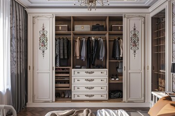 Classical Wardrobe Interior