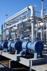 Gas Pipeline Compression Station Centrifugal compressors 