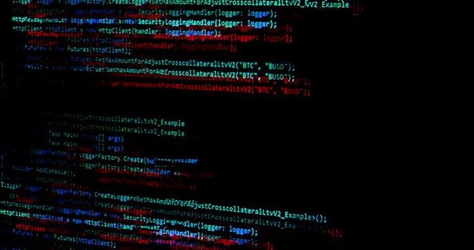 hacker programmer writes malicious code on laptop, cyber security concept