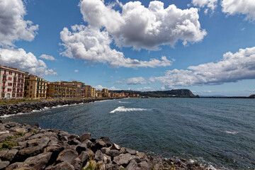 Bagnoli popular coastal district of the city of Naples near Fuorigrotta, Pozzuoli and Bacoli. Part...