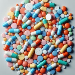 The Vibrant Spectrum of Medication Pills: Beauty in Health Packaging
