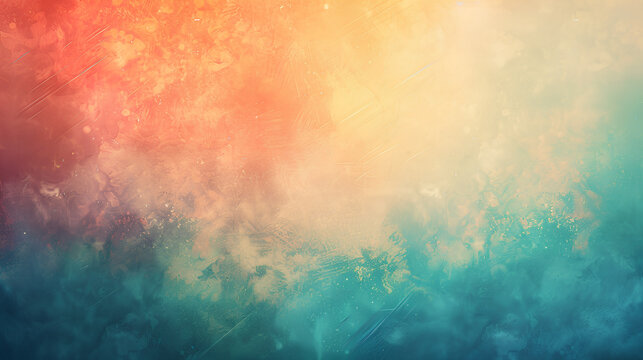 abstract warm pastel blurred grainy gradient background texture colorful digital grain noise effect pattern lo fi multicolor vintage design retro analog photo film overlay screen filter effect