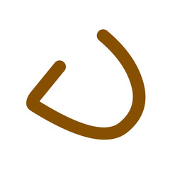 Minimalist line doodle