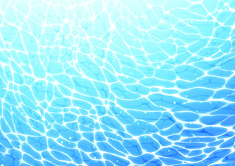 Obraz premium 煌めく水面の背景 海 水 ライトグラデーション