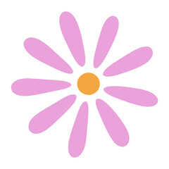 flower branch flower divider flower wreath flower Autumn branch ornament floral divider. element on transparent 