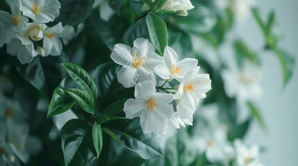 Obraz premium Crape jasmine plant