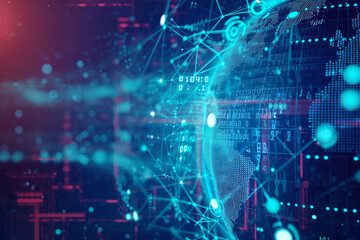 Computer screen showing a detailed world map with countries, continents, and oceans