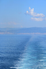 seascape - shore in cloud