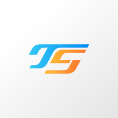 TS logotype for technology solution business